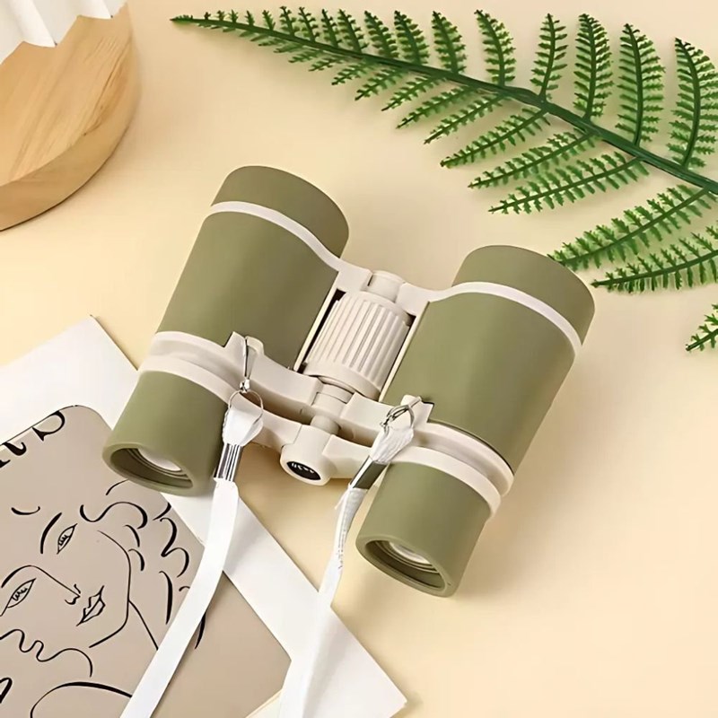 Jumelles enfant vert