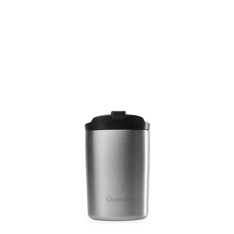 Qwetch travel mug isotherme inox 240ml