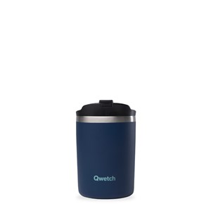 Qwetch travel mug isotherme bleu 240ml Bleu foncé