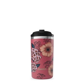 Qwetch travel mug isotherme - anémones