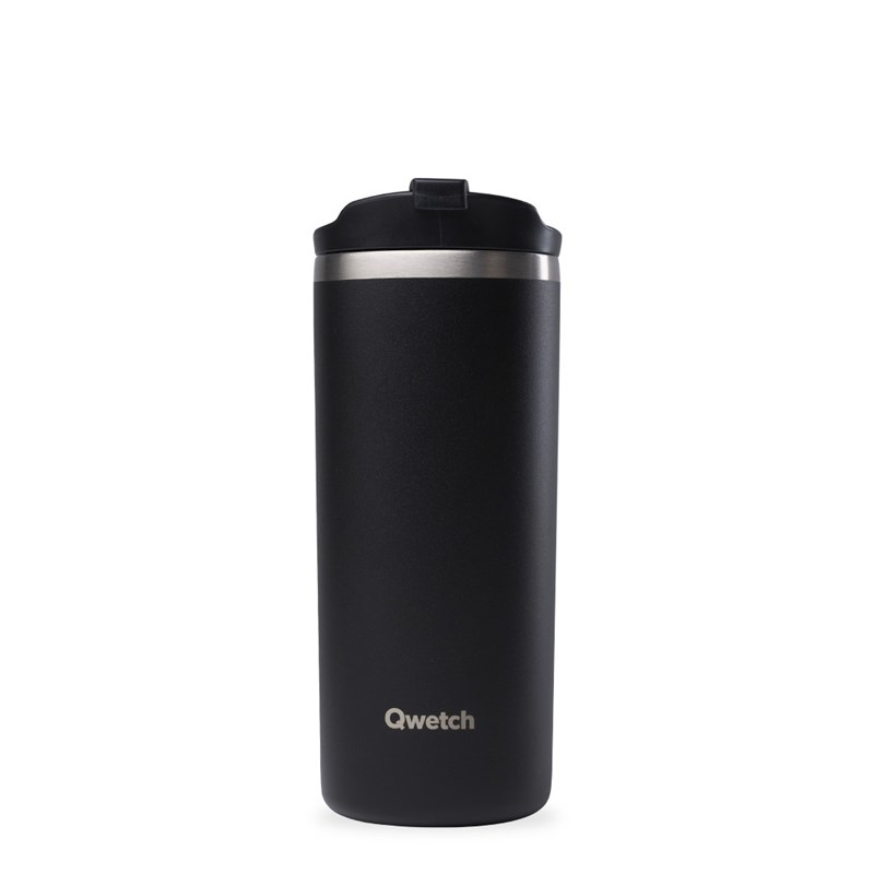 Qwetch travel mug isotherme noir - 470ml