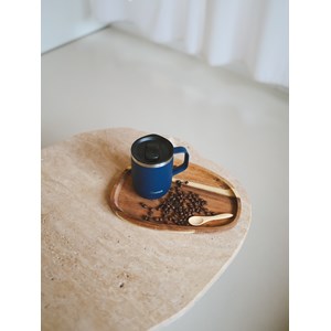 Qwetch mug isotherme inox bleu - 350ml Bleu foncé