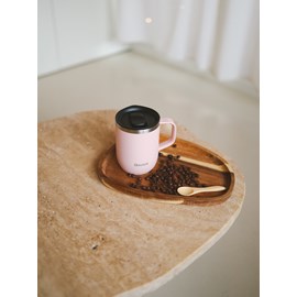 Qwetch mug isotherme inox rose - 350ml