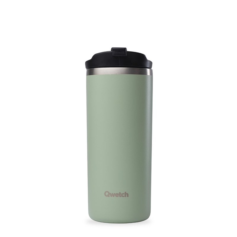 Qwetch travel mug isotherme vert 470ml