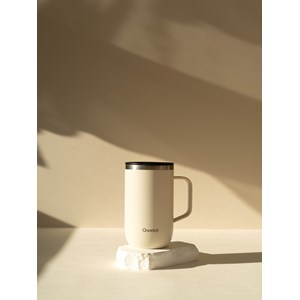 Qwetch mug isotherme inox sable - 470ml Beige