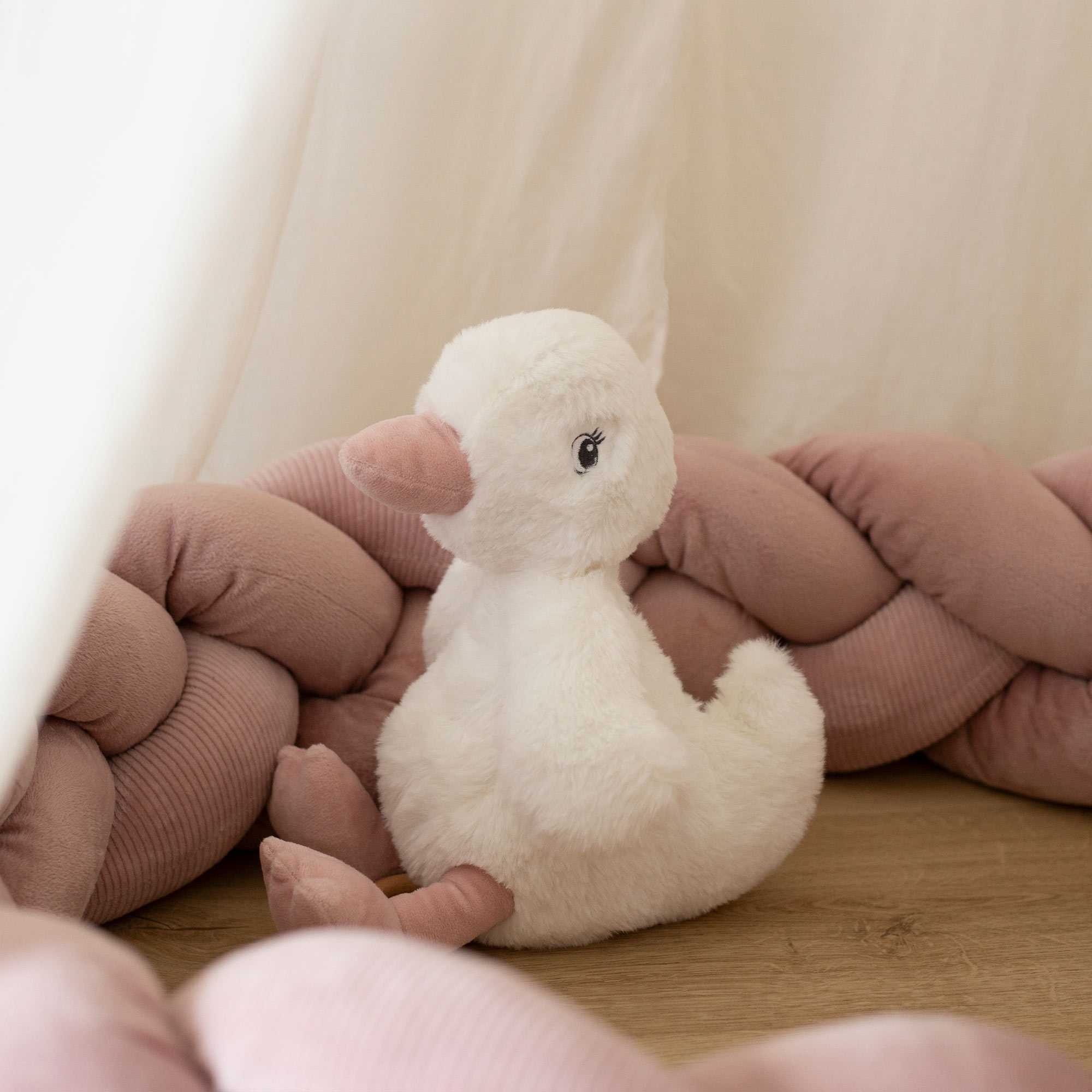 Peluche Oie Blanche Mignonne – Décoration Douce, Jouet Apaisant – 45 Cm, Rembourrage Coton PP – Pour Chambre, Cadeau Enfant/adulte - 2