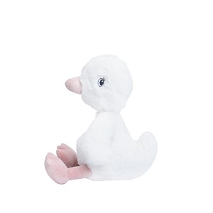 Peluche musicale oie blanc