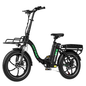 Hitway vélo électrique 20pc pliant noir
