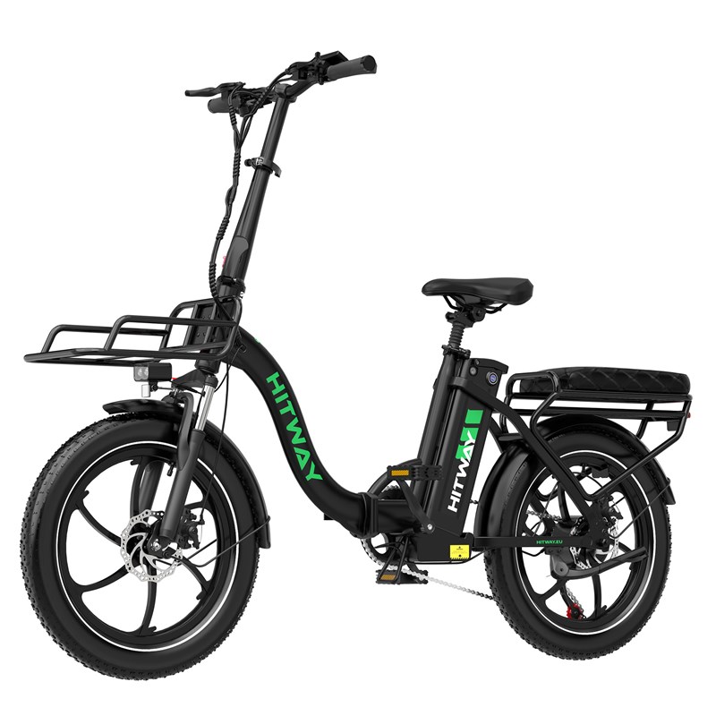 Hitway vélo électrique 20pc pliant noir
