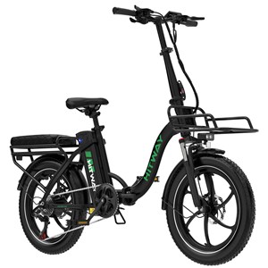 Hitway vélo électrique 20pc pliant noir