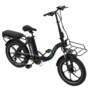 Hitway vélo électrique 20pc pliant noir