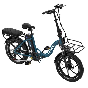 Hitway vélo électrique 20pc pliant bleu