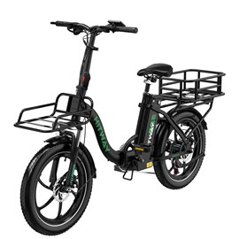 Hitway vélo électrique 20pc avec paniers