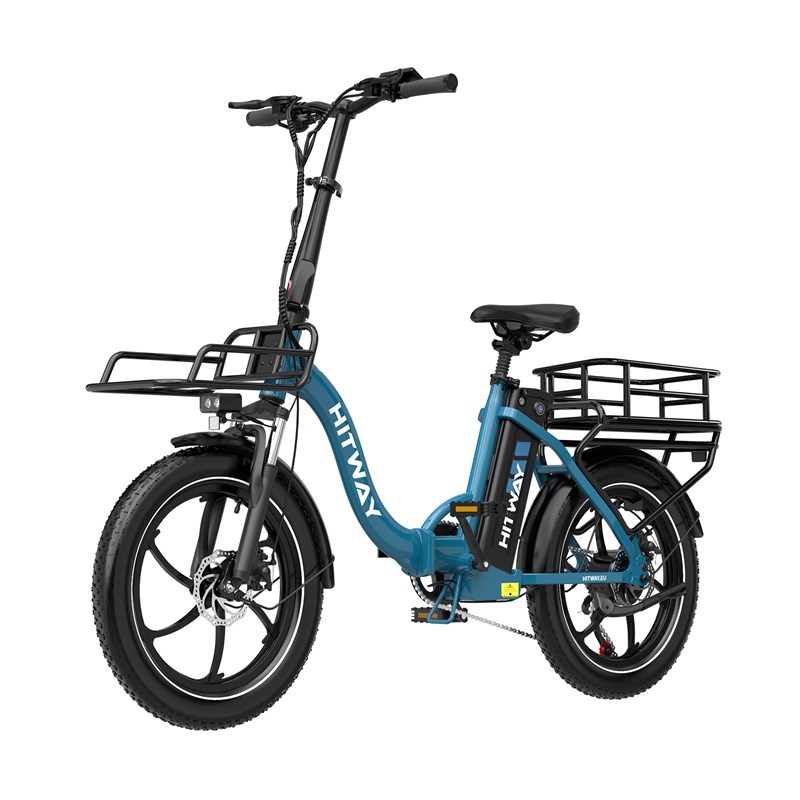 Hitway vélo électrique 20pc avec paniers