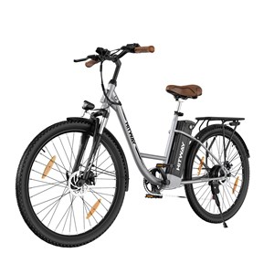 Hitway vélo électrique vtt 28pc argent