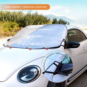 Housse anti-givre pare brise -