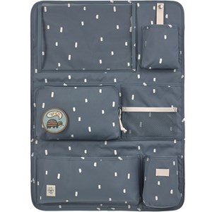 Organisateur de voiture happy prints bleu nuit