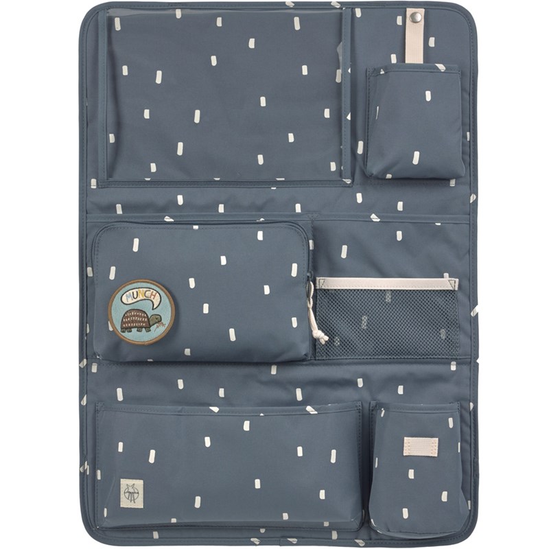 Organisateur de voiture happy prints bleu nuit