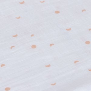 Lot de 3 langes mousseline lune