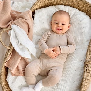 Lot de 3 langes mousseline lune