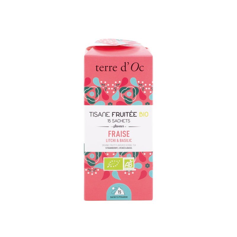 Infusion Fraise litchi & basilic