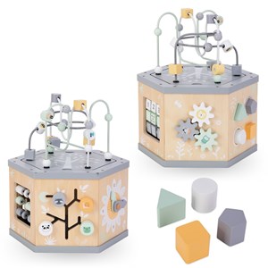 Cube éducatif multifonction montessori