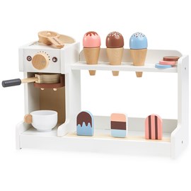 Marchande enfant machines glace & café