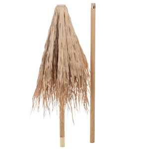 Parasol bois naturel h.270cm