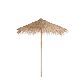 Parasol bois jaune h.250cm