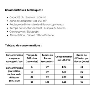 Diffuseur pro grande surface dp100