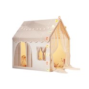 Tente maison de jeu d'intérieur blanc