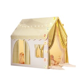 Tente maison de jeu d'intérieur rose