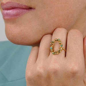 Bague milan - vert