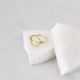 Bague one - blanc