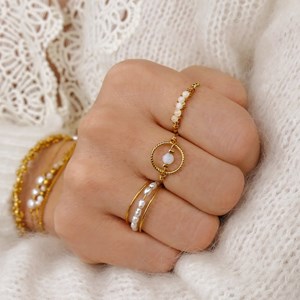 Bague one - blanc