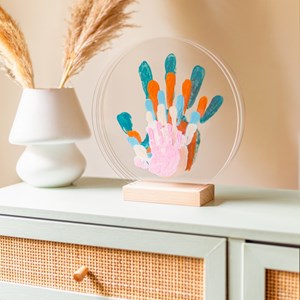 Kit empreinte de mains 5 pers. Pastel
