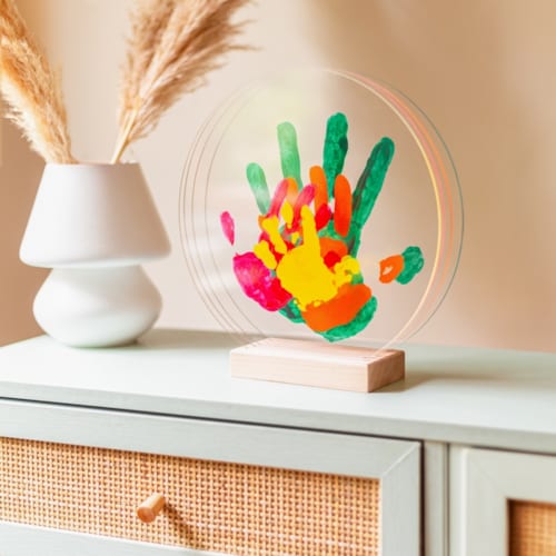Louyou - Kit empreinte de mains famille de 4 peps