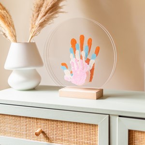 Kit empreinte de mains 4 pers. Pastel