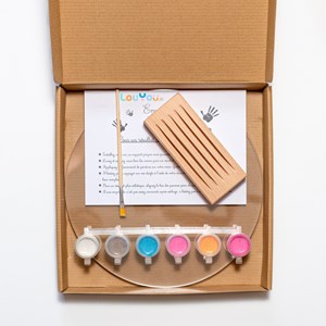 Kit empreintes de mains pour 5 nacré