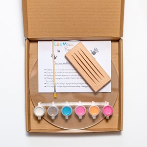 Kit empreinte de mains 4 pers. Nacré