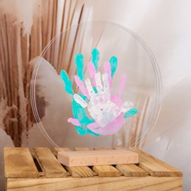 Kit empreinte de mains  3 pers. Pastel