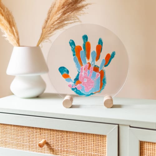 Louyou - Kit empreinte de mains 4 pers. Pastel