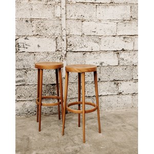 Paire de tabourets baumann n°457