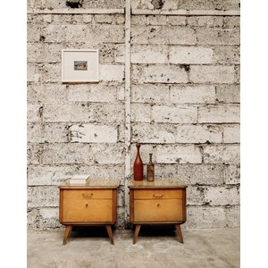 Maïa, la paire de chevets en bois n°189