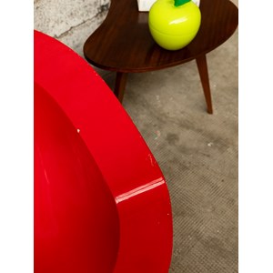 Jakob, le fauteuil rouge 70's n°452