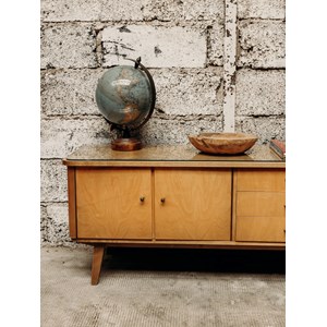 Meuble de rangement en bois n°252