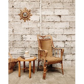 Martin, le grand fauteuil en rotin n°52