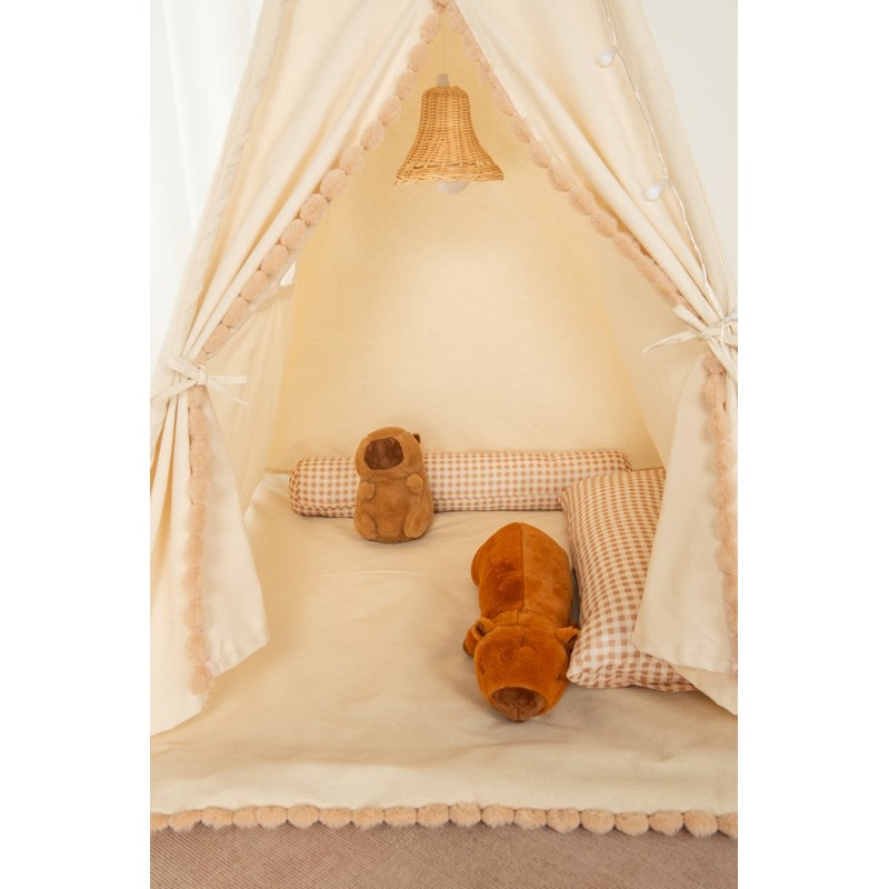 Tipi avec pompons pour enfant (Babykare) - Image 3