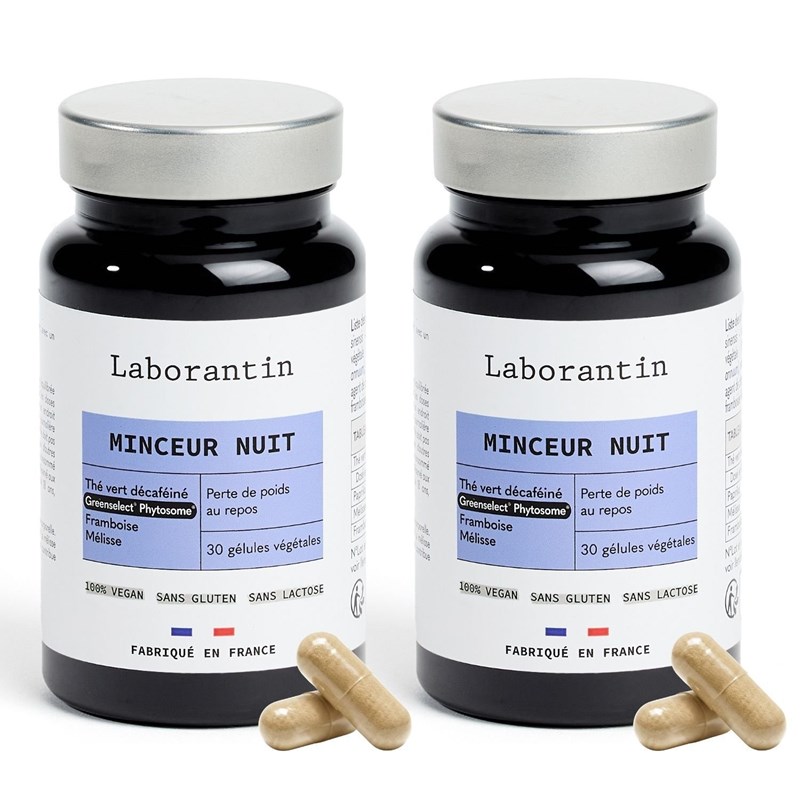 Laborantin - Minceur nuit - cure brevetée - 2 mois