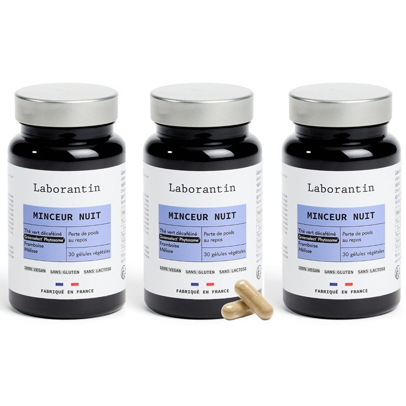 Laborantin - Minceur nuit - cure brevetée - 3 mois
